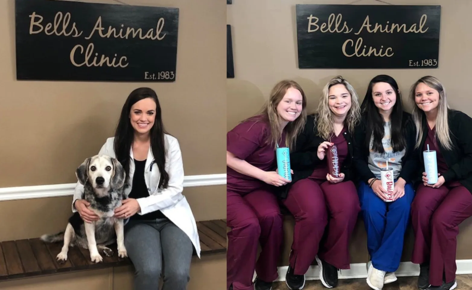 Bells Animal Clinic Team Photo